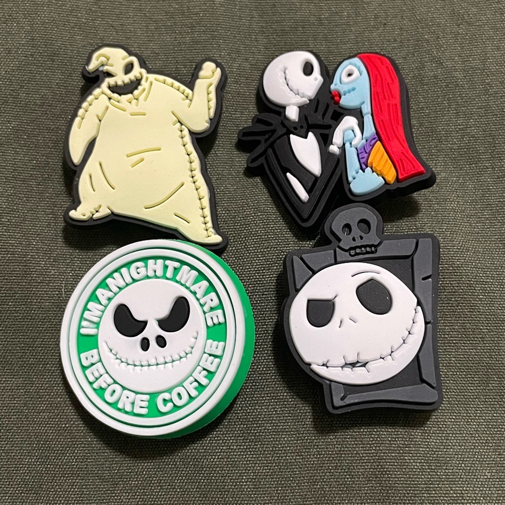 Nightmare before christmas croc charms